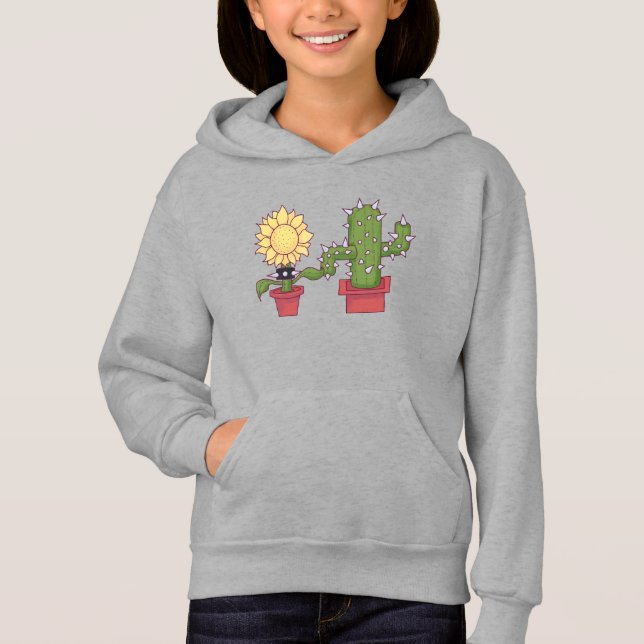 Pflanze Liebhaber Hoodie (Vorderseite)