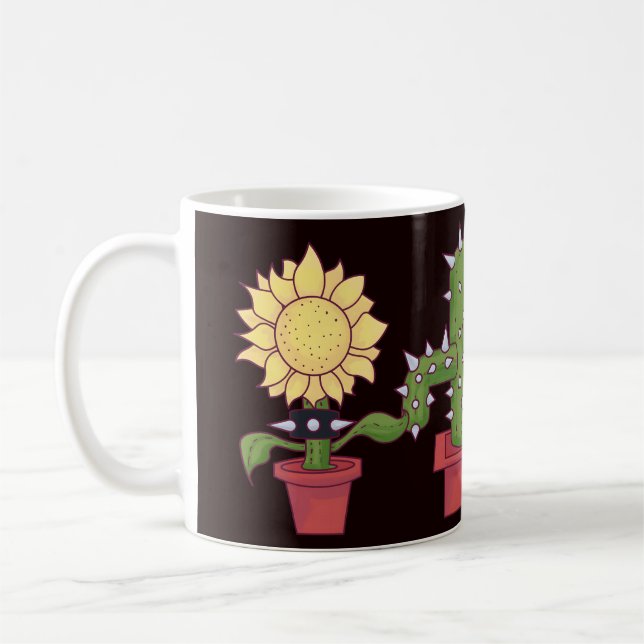Pflanze Liebhaber Kaffeetasse (Links)