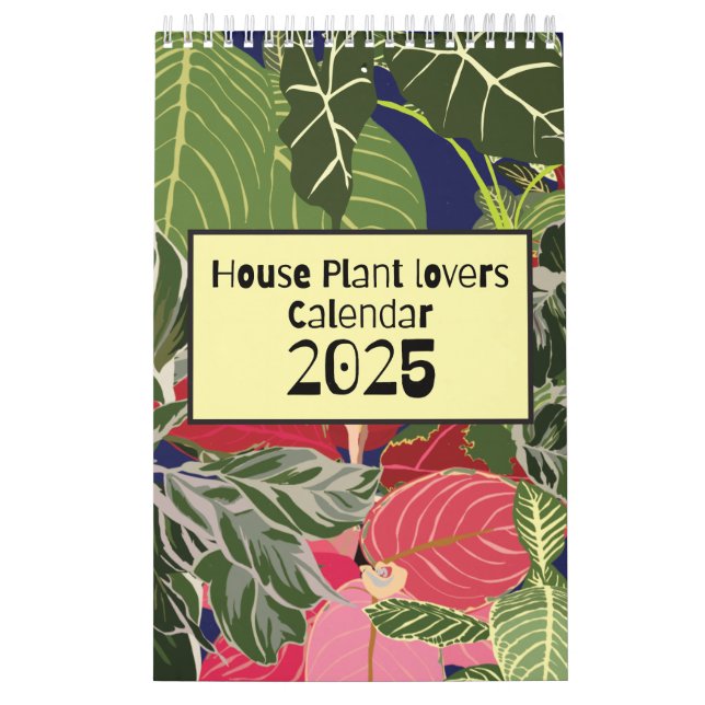 Pflanze Liebhaber Kalender 2025 (Titelbild)