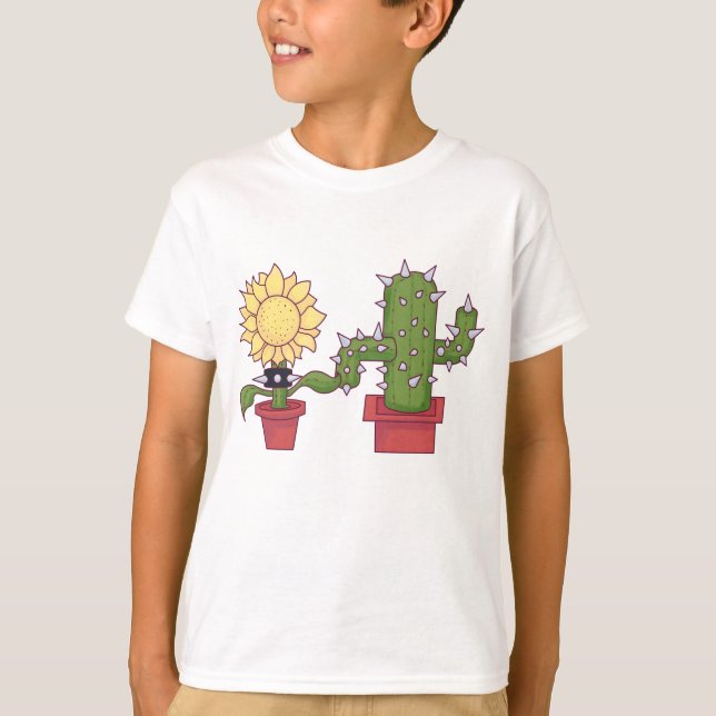 Pflanze Liebhaber T-Shirt (Vorderseite)