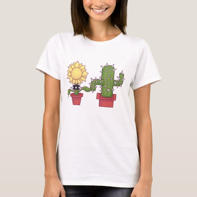 Pflanze Liebhaber T-Shirt (Vorderseite)