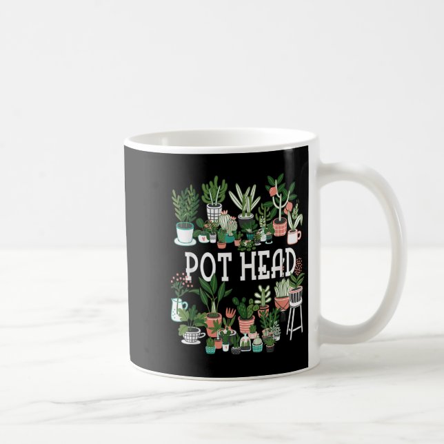 Pflanze Lover and Gardener_ Pot Head Sukkulente Ku Kaffeetasse (Rechts)