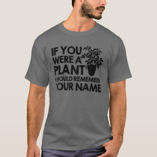Pflanze Lover Geschenk für Männer Frauen Coole P T-Shirt