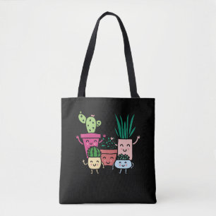 Pflanze Lover Kawaii Kaktus Sammlung Gartenarbeit Tasche