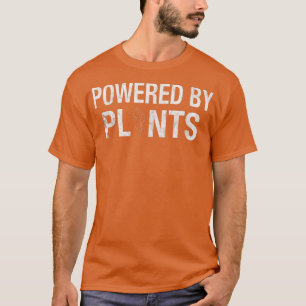 Pflanze Lover Men Women Powered by Pflanze Vegetar T-Shirt