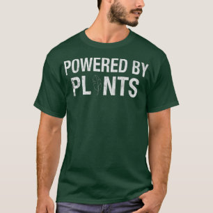 Pflanze Lover Men Women Powered by Pflanze Vegetar T-Shirt