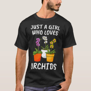 Pflanze Lover Women Florist nur ein Mädchen, Liebe T-Shirt