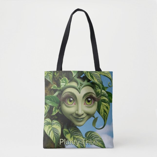 Pflanze Lovers Tote Tasche (Vorderseite)