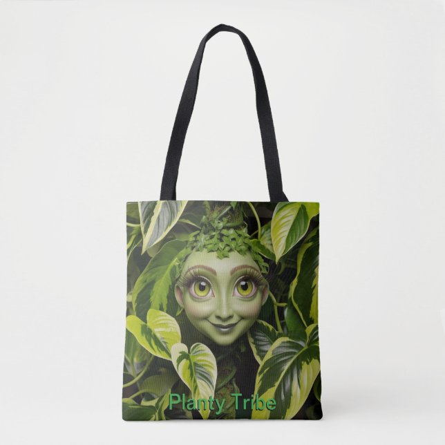 Pflanze Lovers Tote Tasche (Vorderseite)