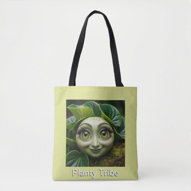 Pflanze Lovers Tote Tasche (Vorderseite)
