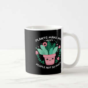 Pflanze machen mich glücklich kaffeetasse