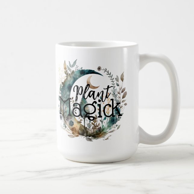 Pflanze Magick Kaffeetasse (Rechts)