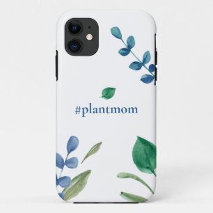 Pflanze Mama Aquarell Blätter Grünpflanzen Case-Mate iPhone Hülle