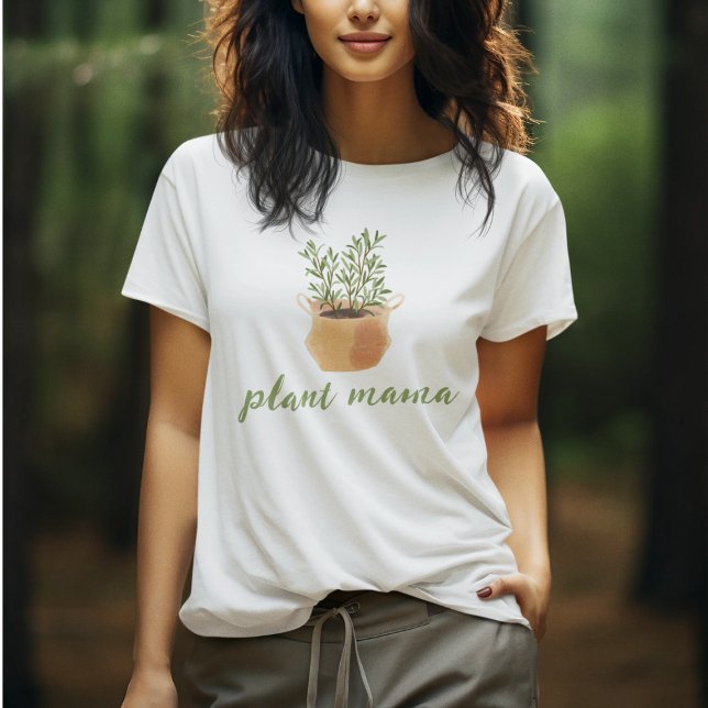 Pflanze Mama Garening Pflanze Lover T-Shirt (Plant Mama Gardening Plant Lover T-Shirt)