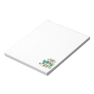 Pflanze Mama - Gartenbau, Planergeschenk für Mama Notizblock