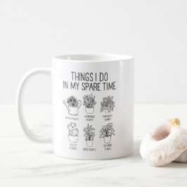 Pflanze Mama Geschenke Dinge, die ich in meiner Fr Kaffeetasse