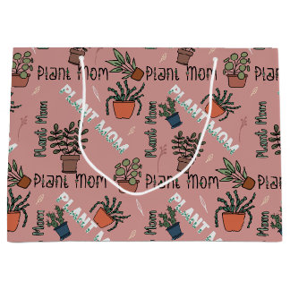 Pflanze Mama Geschenktasche Große Geschenktüte