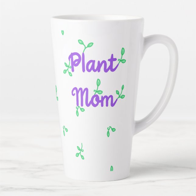 Pflanze Mama Hübsche Tasse (Rechts)