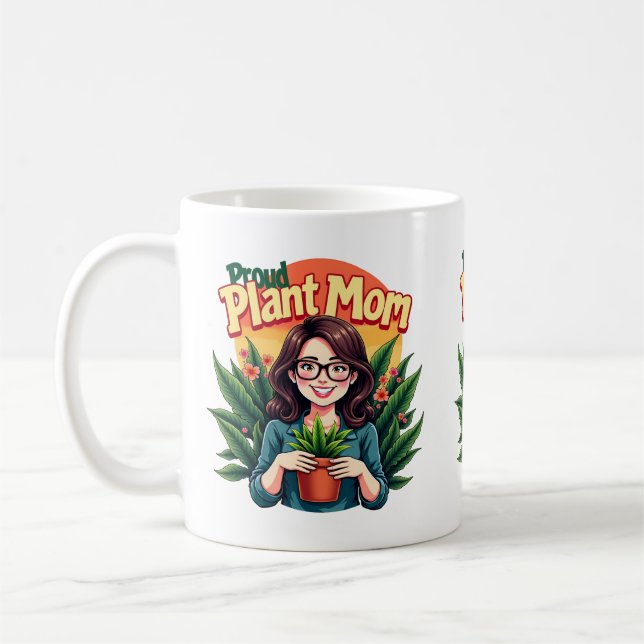 Pflanze Mama Kaffeetasse (Links)