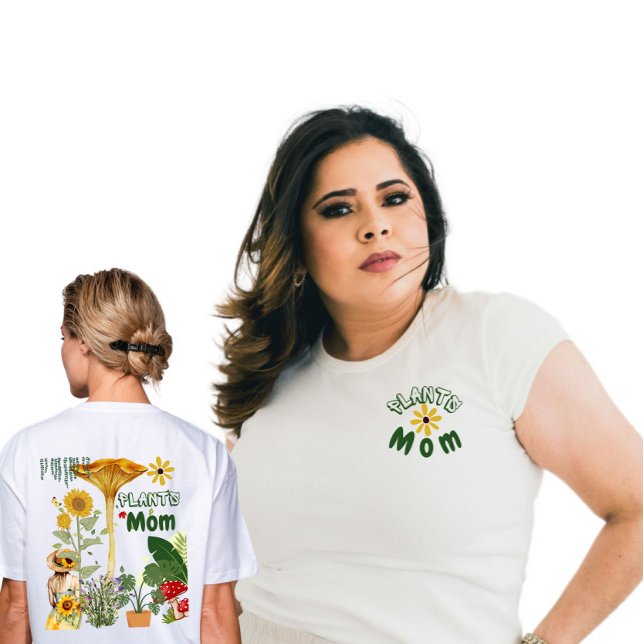 Pflanze Mama, Muttertag T-Shirt (Von Creator hochgeladen)