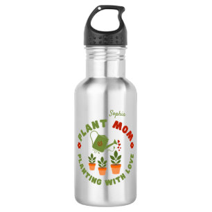 Pflanze Mama Pflanzung mit Liebe Personalisiert Edelstahlflasche