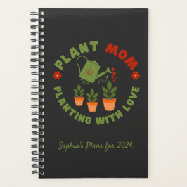 Pflanze Mama Pflanzung mit Liebe Personalisiert Planer