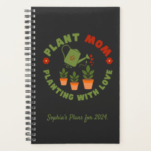 Pflanze Mama Pflanzung mit Liebe Personalisiert Planer