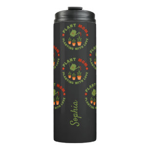 Pflanze Mama Pflanzung mit Liebe Personalisiert Thermosbecher
