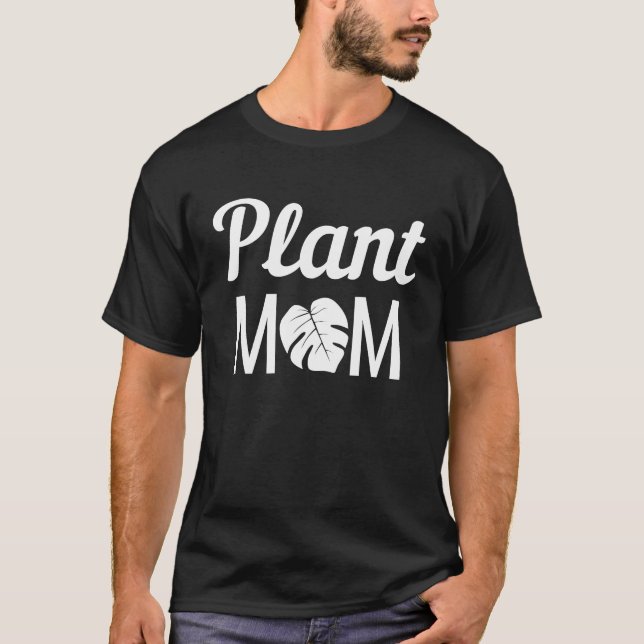 Pflanze Mama T-Shirt (Vorderseite)