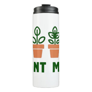 Pflanze Mama Thermal Tumbler Reisecoffee Umarmung Thermosbecher