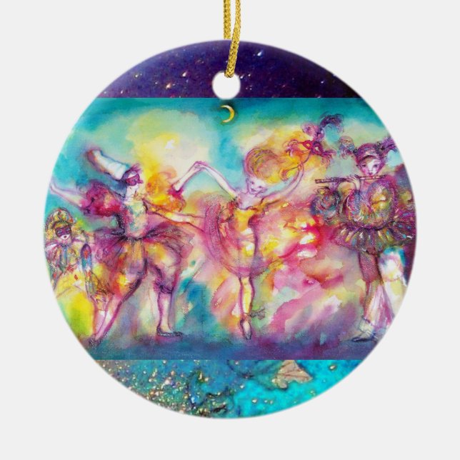 Pflanze MASQUERADE / BUTTERFLY Keramik Ornament (Vorne)