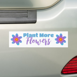Pflanze Mehr Blume Autoaufkleber