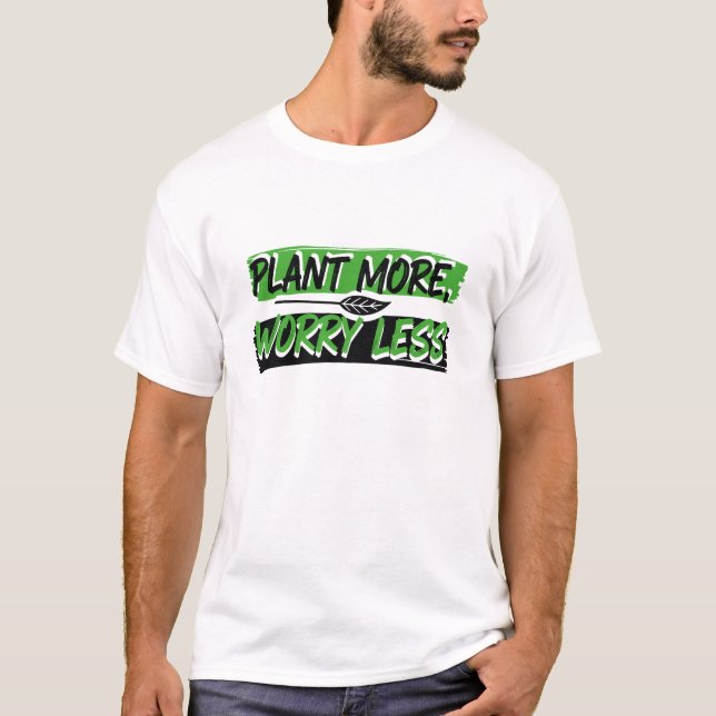 Pflanze mehr, weniger Besorgnis erregend, Natur fr T-Shirt (Vorderseite)