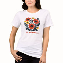 "Pflanze Mehr Wildblumen" Blumenzitat-Design - Öko