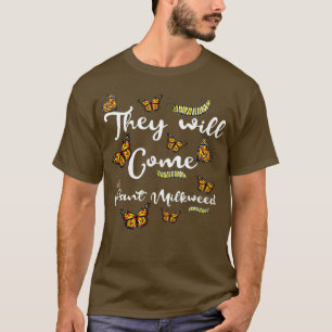 Pflanze Milkweed Monarch Butterfly Lover Mutter T-Shirt