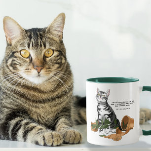 Pflanze Mischief Cat Tasse