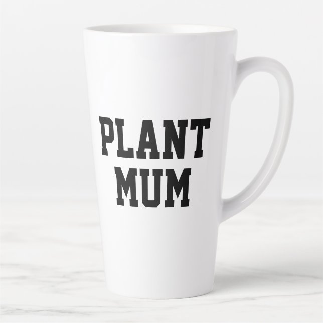 Pflanze mum Kaffee Tasse (Rechts)
