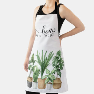 Pflanze Muster Schürze