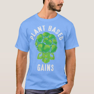 Pflanze nach Gewicht Gainer Vegan Vegetarische Fit T-Shirt
