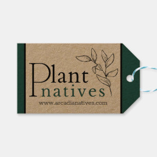 Pflanze Natives Custom Native Pflanze Kinderzimmer Geschenkanhänger