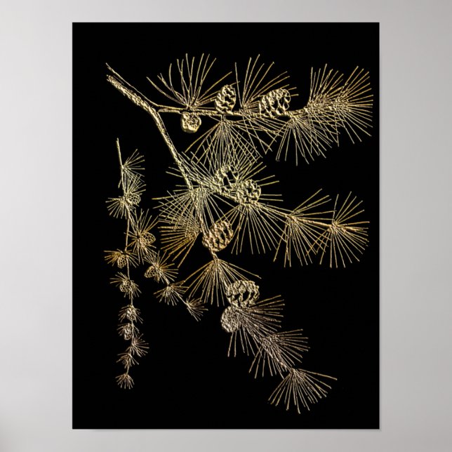 Pflanze Naturkunst Poster (Vorne)