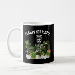 Pflanze nicht Leute, die die Pflanze der Schädelgä Kaffeetasse