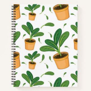 Pflanze Notizbuch
