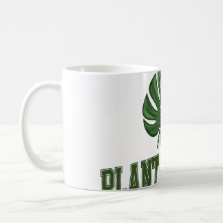 Pflanze Opa Monstera Blatt Shirt Kaffeetasse