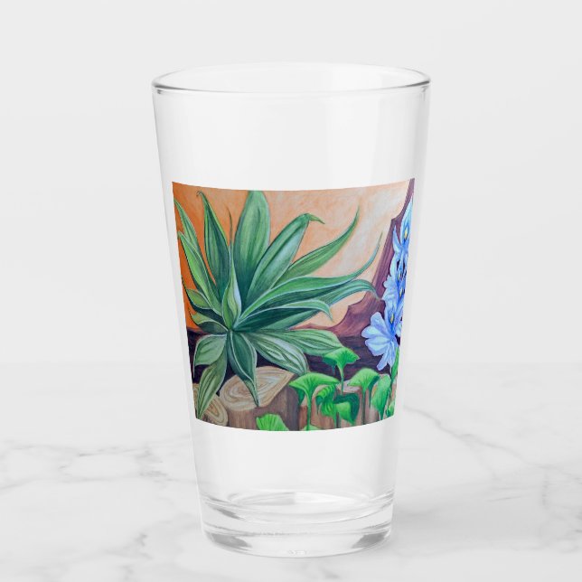 Pflanze Party Glas (Vorderseite)