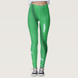 Pflanze Pastellfarben Leggings Pale