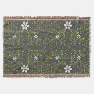 Pflanze pattern.10b DGrey BG Decke