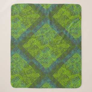 Pflanze pattern.12c DGrey BG Sherpadecke