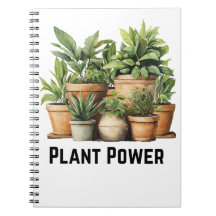 Pflanze Power Botanisches Notebook