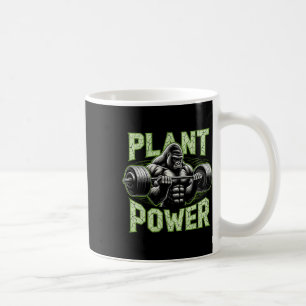 Pflanze Power T-Shirt - Vegane und vegetarische Gy Kaffeetasse